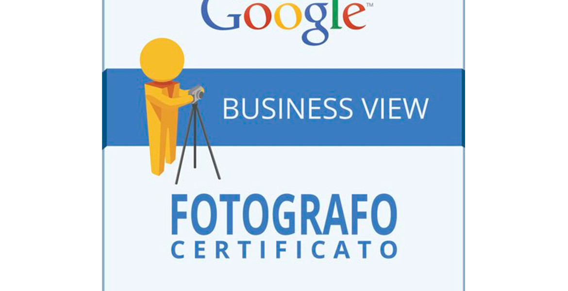 fotografo certificato google business view